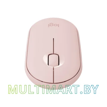 Мышь Logitech M350 Pebble (розовый) картинка 3